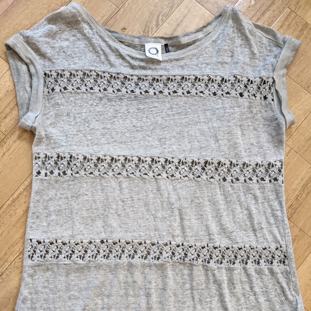 Anthropologie Akemi Kin XS Linen Top